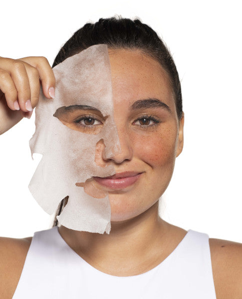 Garnier Hyaluronic Acis Ampoule Sheet Mask ampułka ujędrniająca w masce na tkaninie z kwasem hialuronowym i ekstraktem z arbuza 15g