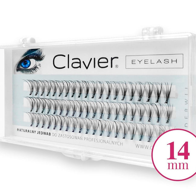 Clavier Eyelash kępki rzęs 14mm