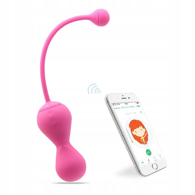 Magic Motion Smart Kegel Master Balls wibrator do ćwiczeń mięśni kegla sterowany aplikacją Pink