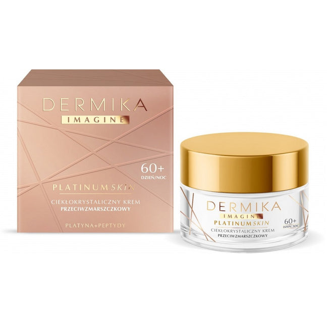 Dermika Imagine Platinum Skin ciekłokrystaliczny krem przeciwzmarszczkowy 60+ 50ml