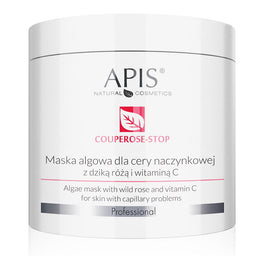 APIS Couperose-Stop maska algowa dla cery naczynkowej z dziką różą i witaminą C 200g