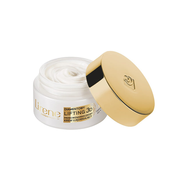 Lirene Diamentowy Lifting 3D przeciwzmarszczkowy krem ujędrniający 50+ 50ml