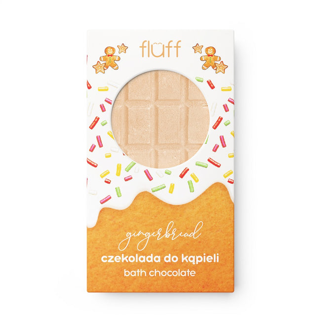 Fluff Bath Chocolate czekolada do kąpieli Gingerbread 200g