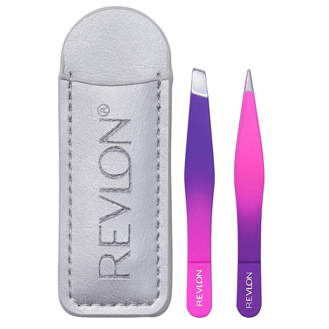 Revlon Mini Twizeer zestaw pęset w etui 92998 2szt