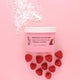 Fluff Sugar Scrub Shower Mousse wygładzający peeling & mus do ciała Malina i Kokos 200ml