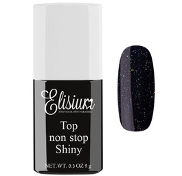 Elisium Top Coat top do lakierów hybrydowych Non Stop Shiny 9g