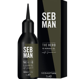 Sebastian Professional The Hero Re-Workable Gel elastyczny żel do układania włosów 75ml