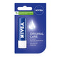 Nivea Original Care zestaw antyperspirant w kulce 50ml + żel pod prysznic 250ml + błyskawicznie nawilżający balsam do ciała 400ml + pielęgnująca pomadka do ust 5.5ml