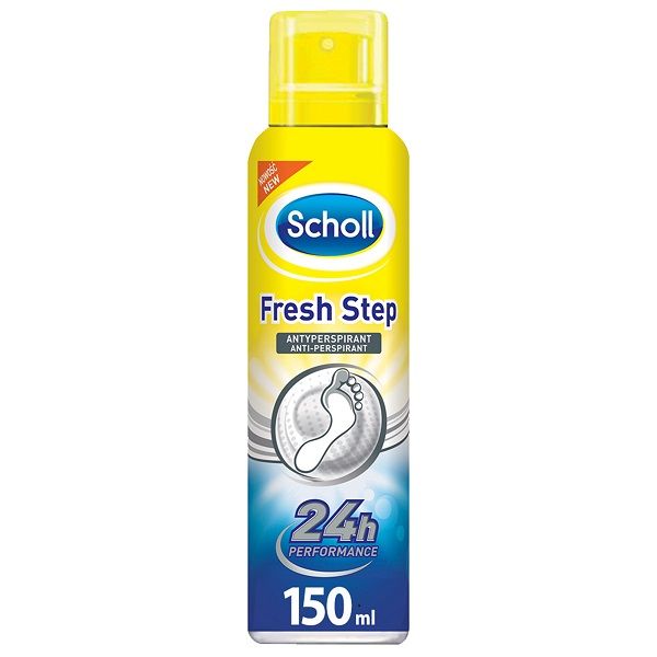 Scholl Fresh Step Antiperspirant 24h Performance antyperspirant do stóp 150ml