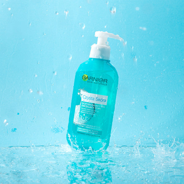 Garnier Czysta Skóra żel oczyszczający przeciw niedoskonałościom z kwasem salicylowym 200ml