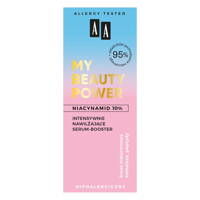 AA My Beauty Power intensywnie nawilżające serum-booster 30ml