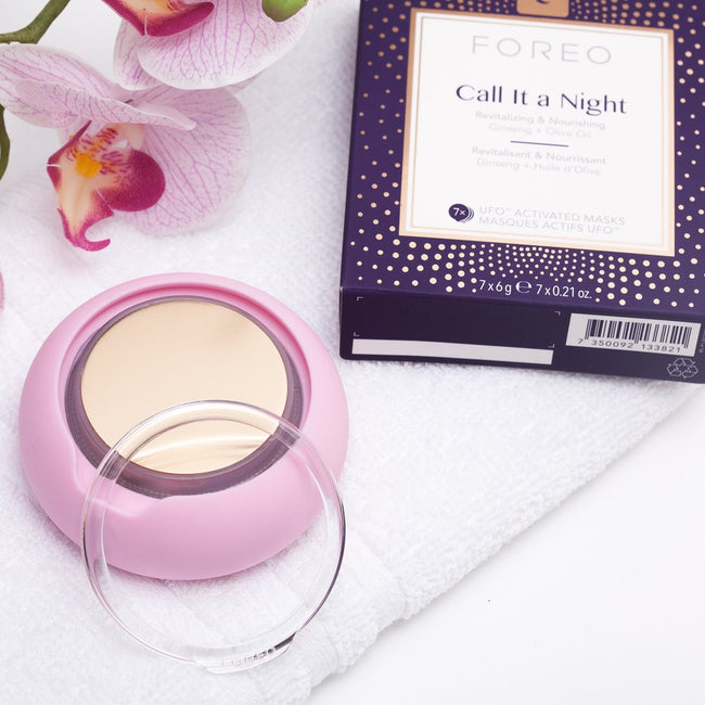 Foreo Ufo Call It a Night Mask odżywiająco-rewitalizująca maseczka do twarzy na noc 7x6g