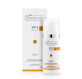 Bielenda Professional Vit-C Active antyoksydacyjny krem z kwasem ferulowym i witaminą C 50ml