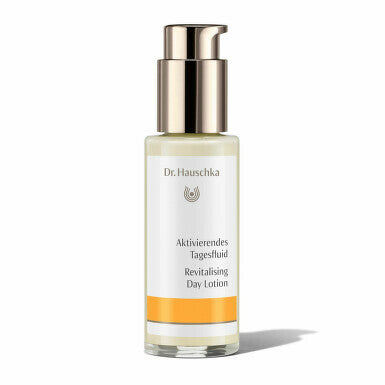 Dr. Hauschka Zestaw Revitalising Day Lotion rewitalizujący balsam na dzień 50ml + Soothing Cleansing Milk kojące mleczko do demakijażu 10ml