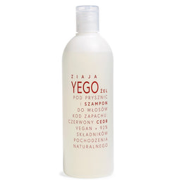 Ziaja Yego żel pod prysznic i szampon do włosów Czerwony Cedr 400ml