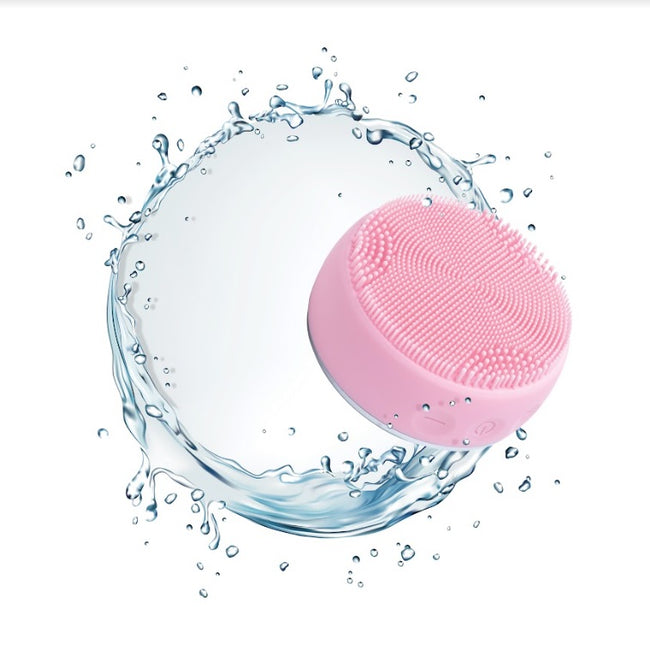 Nacomi Omi Facial Massager & Cleansing Brush 3-in-1 szczoteczka do twarzy Różowa
