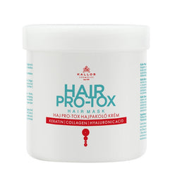 Kallos Hair Pro-Tox Hair Mask maska do włosów z keratyną kolagenem i kwasem hialuronowym 500ml