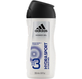 Adidas Hydra Sport żel pod prysznic 3w1 dla mężczyzn 250ml