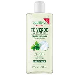 Equilibra Purifying Dermo Shampoo oczyszczający szampon z zieloną herbatą i kwasem hialuronowym 265ml