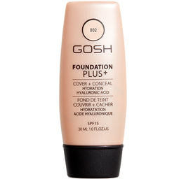 Gosh Foundation Plus+ kryjąco-korygujący podkład do twarzy 002 Ivory 30ml