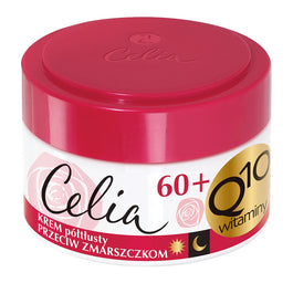 Celia Q10 przeciwzmarszczkowy krem półtłusty 60+ z ceramidami 50ml