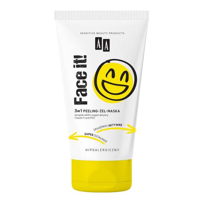 AA Face It! 3w1 peeling-żel-maska 150ml