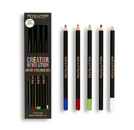 Makeup Revolution Creator Revolution Artist Eyeliner Set zestaw kredek do oczu 5x1.3g