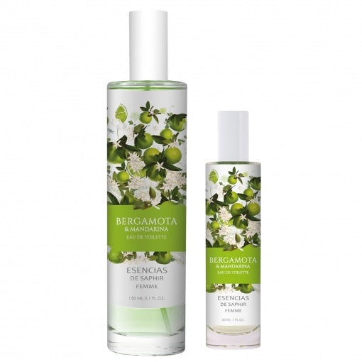 Saphir Esencias Bergamota & Mandarina zestaw woda toaletowa spray 150ml + woda toaletowa spray 30ml