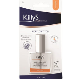 KillyS Salon Results Top Coat akrylowa moc preparat nawierzchniowy 10ml