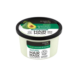 Organic Shop Natural Repairing Hair Mask regenerująca maska do włosów Avocado & Honey 250ml