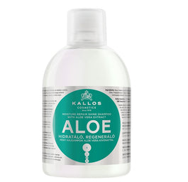 Kallos KJMN Aloe Moisture Repair Shine Shampoo regenerująco-nawilżający szampon do włosów 1000ml