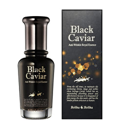 HOLIKA HOLIKA Black Caviar Anti-Wrinkle Royal Essence przeciwzmarszczkowa kremowa esencja z czarnym kawiorem 45ml