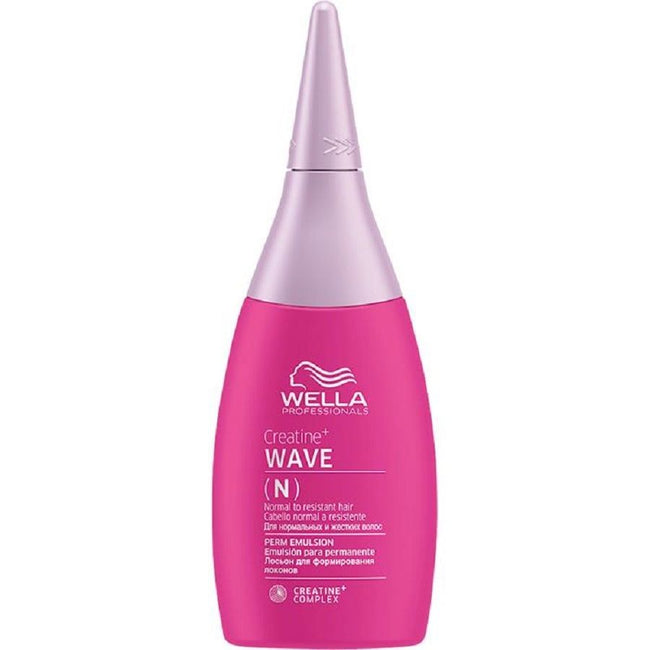 Wella Professionals Creatine+ Wave (N) płyn do trwałej ondulacji do włosów normalnych lub opornych 75ml