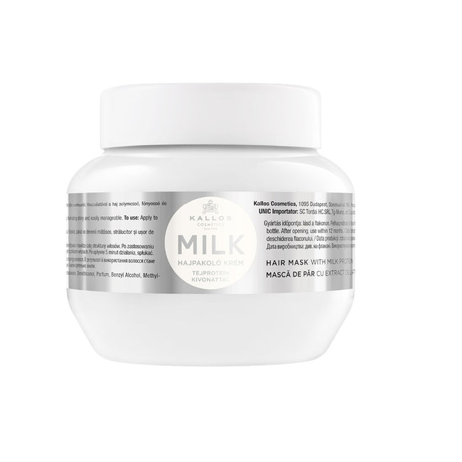 Kallos KJMN Milk Hair Mask maska do włosów z proteinami mlecznymi 275ml