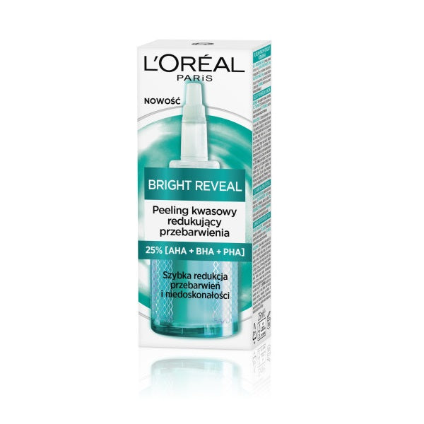 L'Oreal Paris Bright Reveal peeling kwasowy redukujący przebarwienia 25ml