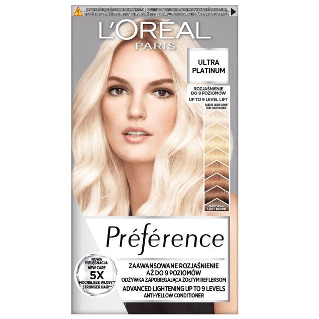 L'Oreal Paris Preference rozjaśniacz do włosów Ultra Platinum