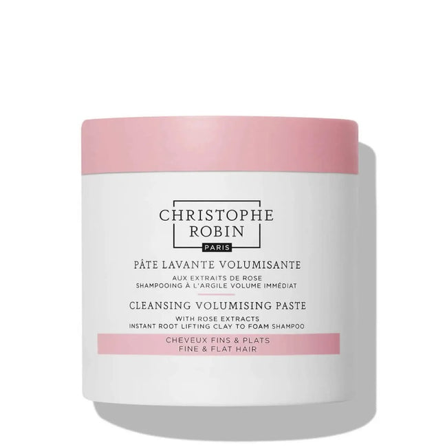 Christophe Robin Cleansing Volumizing Paste With Rose Extracts oczyszczający szampon w formie pasty unoszący włosy u nasady 250ml