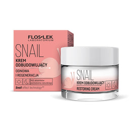 Floslek Snail krem odbudowujący na dzień i na noc 50ml