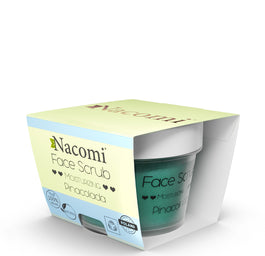 Nacomi Face Scrub peeling nawilżający do twarzy i ust Pinacolada 80g