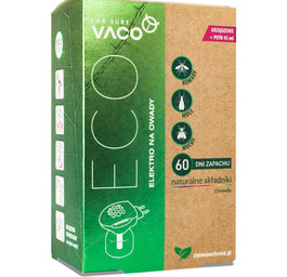 Vaco Elektro + płyn uzupełniający na owady z olejkami eterycznymi Citronella 1szt