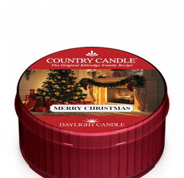 Country Candle Daylight świeczka zapachowa Merry Christmas 35g