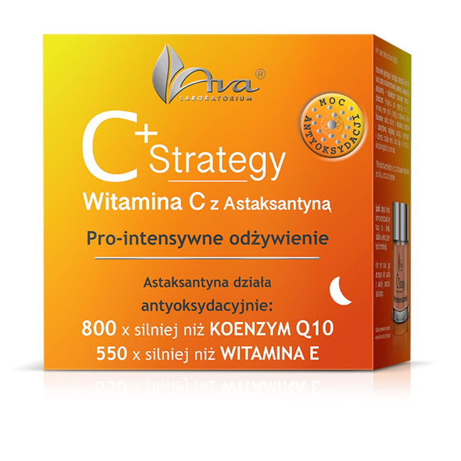 Ava Laboratorium C+ Strategy krem do twarzy na noc Pro-intensywne Odżywienie 50ml