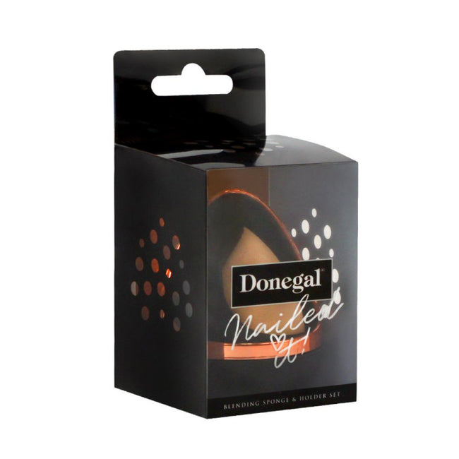 Donegal Blending Sponge zestaw gąbka do makijażu + etui 4346