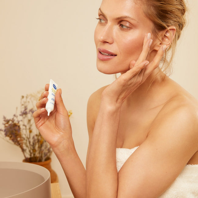 Nivea Q10 Power zestaw przeciwzmarszczkowy krem na dzień SPF15 50ml + ujędrniający krem pod oczy 15ml