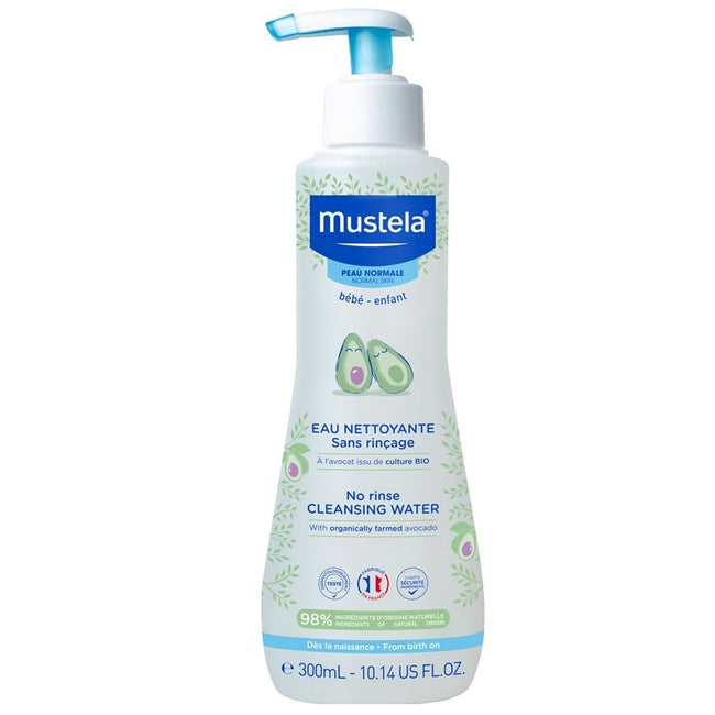 Mustela No Rinse Cleansing Water woda oczyszczająca bez spłukiwania dla dzieci i niemowląt 300ml