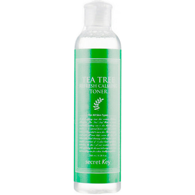 Secret Key Tea Tree Refresh Calming Toner odświeżająco-łagodzący tonik do twarzy 248ml