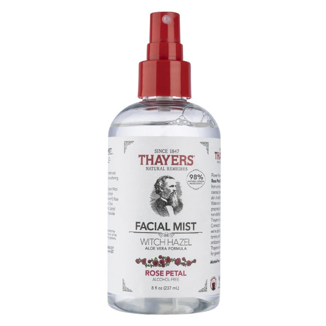 Thayers Różana bezalkoholowa tonizująca mgiełka do twarzy z aloesem i oczarem wirginijskim 237ml
