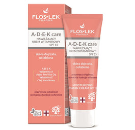 Floslek A+D+E+K Care nawilżający krem witaminowy SPF15 50ml