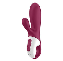 Satisfyer Hot Bunny podgrzewany wibrator typu króliczek Violet