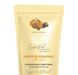 Fluff Coffee Scrub peeling kawowy do ciała Antycellulitowy & Ujędrniający Mandarynka 100g